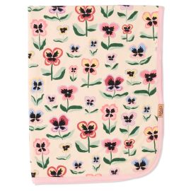 KIP&CO Pretty Pansy Snuggle Blanket