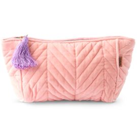 KIP&CO Sherbet Velvet Toiletry Bag