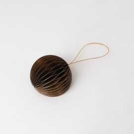 Le Papier Christmas Decoration Bauble Gold
