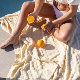 Layday Towel Cali Lemon