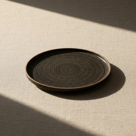 Nel Lusso Lotti Umber Side Plate