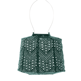 Lumiz Lantern Lampshade 20cm Green Verso