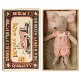 Maileg Mouse Big Sister In Matchbox