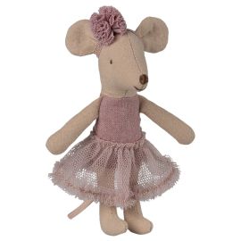 Maileg Mouse Little Sister Ballerina Heather