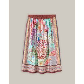 Me369 Vanessa Shipibo Midi Skirt