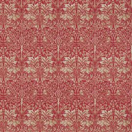 Morris & Co. Fabric Brer Rabbit Red/Hemp