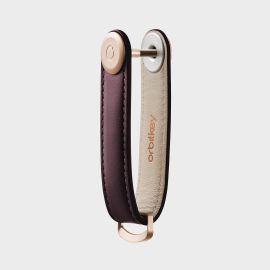 Orbitkey Key Organiser Leather Wine