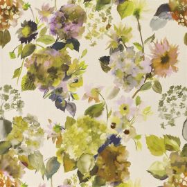 Designers Guild Fabric Palace Flower Grande Moss