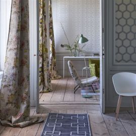 Designers Guild Fabric Palace Flower Grande Moss