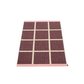 Pappelina Rug Criss Pop Burgundy