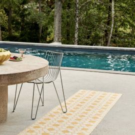 Pappelina Rug Anya Pale Yellow