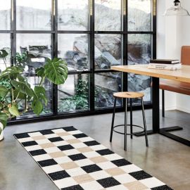 Pappelina Rug Pix Black