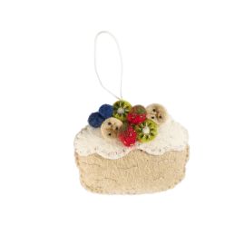 Pashom Christmas Decoration Pavlova with Fruit