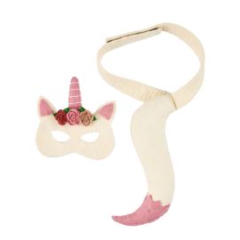 Pashom Dress Up Unicorn Mask & Tail