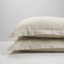 Thread Design Natural Linen Oxford Pillowcase Pair