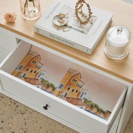Pilbeam Living Scented Drawer Liners Valletta Santal