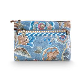 Pip Studio Cosmetic Bag Caryn Combi Matata Blue