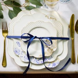 Pip Studio Royal White Plate 17cm