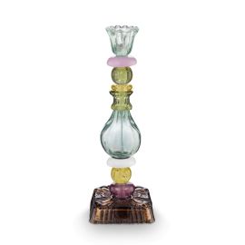 Pip Studio Candle Holder Glass Beads Green 28cm