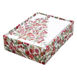 Peter Pauper Christmas Card Box of 20 Festive Bough