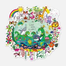 Rachel Ellen Puzzle 80 Piece Love Our Planet