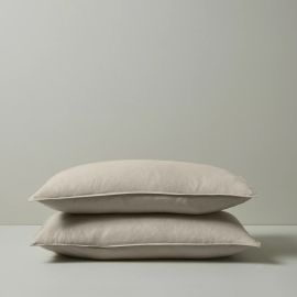 Weave Ravello Linen Standard Pillowcase Pair Bone