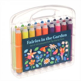 Rex Fairies In The Garden Felt Tip Pens & Stamps