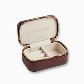 Stella+Gemma Jewel Box Rectangle Small Syrah Rings + Things