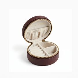 Stella+Gemma Jewel Box Round Small Dark Cherry