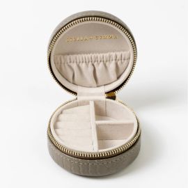 Stella+Gemma Jewel Box Round Small Khaki