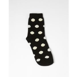 Stella+Gemma Socks Dots Black White