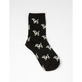 Stella+Gemma Socks Dog Black