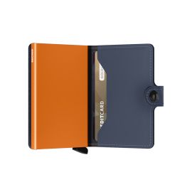 Secrid Miniwallet Matte Nightblue & Orange