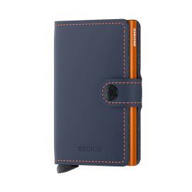 Secrid Miniwallet Matte Nightblue & Orange