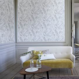 Designers Guild Wallpaper Sibylla Garden Black & White