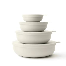 Styleware 4 Piece Nesting Bowl Set Dune