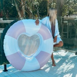 Sunnylife Inflatable Luxe Pool Ring Stole My Heart Pink