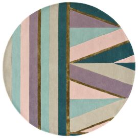 Ted Baker Rug Sahara Pink Round