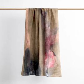 Thread Design Desert Light Linen Throw