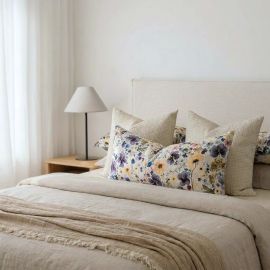 Thread Design Petal Play Lumbar Cushion Moonbloom