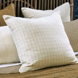 Bianca Lorenne Tobiishi Natural Euro Pillowcase Pair
