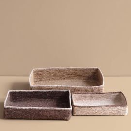 Bianca Lorenne Basket Basso Clay Large