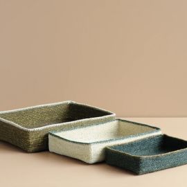 Bianca Lorenne Basket Basso Moss Large