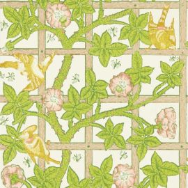 Morris & Co. Wallpaper Trellis Summer Yellow