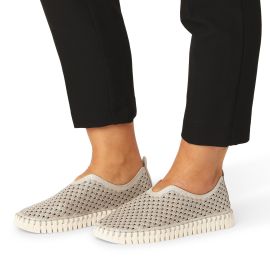 Ilse Jacobsen Shoes Tulip Flats Glitter Ivory
