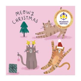 Christmas Card Charity Pack Cats