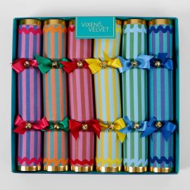 Vixen & Velvet Christmas Crackers La Dolce Vita Stripes