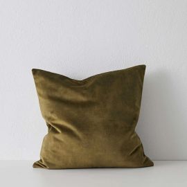 Weave Cushion Ava Chartreuse 