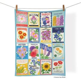 Werkshoppe Tea Towel Seed Packets