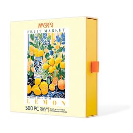 Werkshoppe Puzzle 500 Piece Fruit Market Lemons
